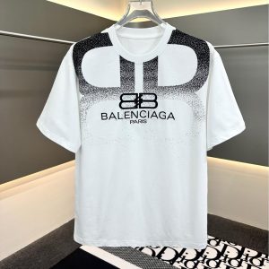 Ink and wash embroidered T-shirt - XXL, White
