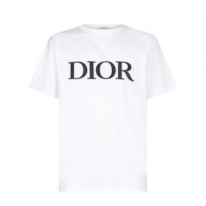 White Letter Print T-Shirt - XL