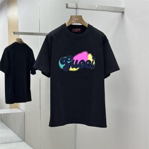 2025 Spring and Summer New Short Sleeve T-shirt - XS, Black