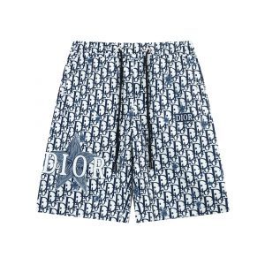Printed star shorts - L, WHITE