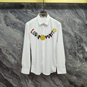 New White Letter Long Sleeve Shirt - M