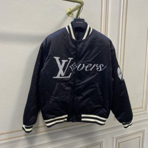 Blue Lettering Jacket - L/50, Black