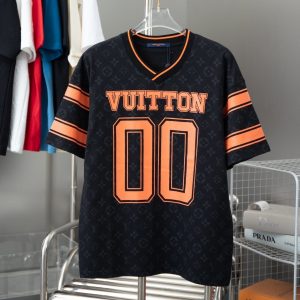 Vuitton 00 print T shirt