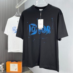 Latest short-sleeved round neck T-shirt - XL, Black