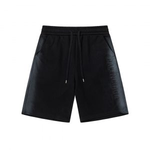 Inkjet Side Gradient Distressed Shorts - S