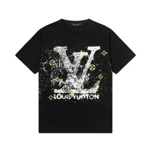 Colorful letter print T-shirt