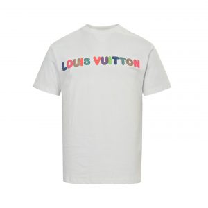 Rainbow lettering T-shirt - XL, White