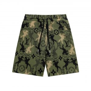 New Jacquard Green Knitted Shorts - XXXL