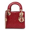 Christian Dior  Mini Lady Dior Red
