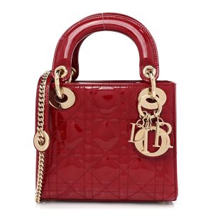 Christian Dior  Mini Lady Dior Red