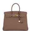 Hermes Birkin 30 Etoupe Togo Gold Hardware