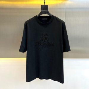 New Letter Pattern T-shirt - Black, M