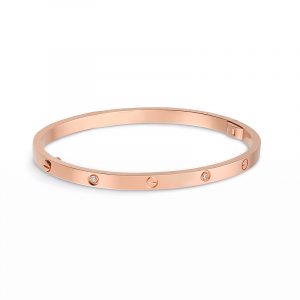 [Lucas Jewelry]LOVE BRACELET 3.65MM 6 DIAMONDS