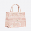 Dior Book Tote Pink Toile De (36 X 27.5 X 16.5 Cm)