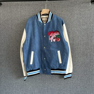 Knitted Heavyweight Cotton Jacket - L