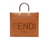 Fendi Sunshine Large Brown Leather Shopper 40Cm 8Bh372Abvlf0Pwz