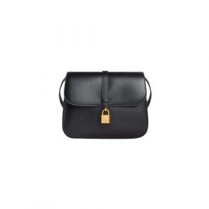 Celine Medium Tabou In Smooth Calfskin Black 196583Dk138No