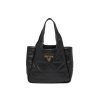 Prada Arqu? Leather Shoulder Bag Black 23Cm 1Bc194 Ask F0002 V Ooo