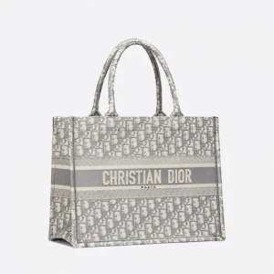 Dior Book Tote Gray Dior  (36 X 27.5 X 16.5 Cm)