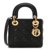 Christian  Mini Lady Dior Black
