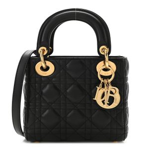 Christian  Mini Lady Dior Black