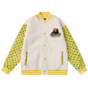 Men-s Varsity Leather Baseball Jacket - S