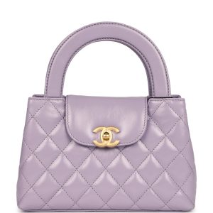 Chanel Kelly Bag Mini Purple