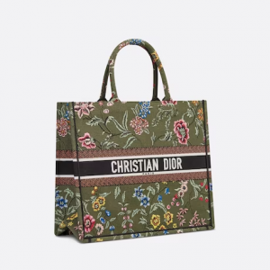 Large Dior Book Tote Green  Dior  (42 X 35 X 18.5 Cm)