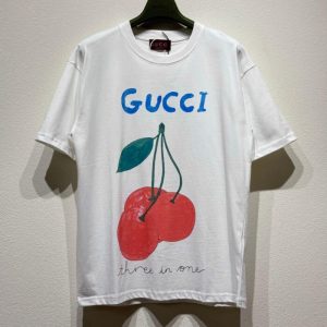 Cherry Print T-shirt - L
