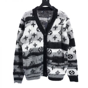 New Premium Color Matching Wool Sweater - Black, L