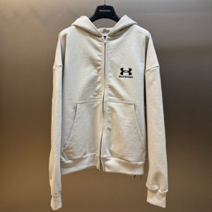 Cotton Terry Zipper Jacket - S