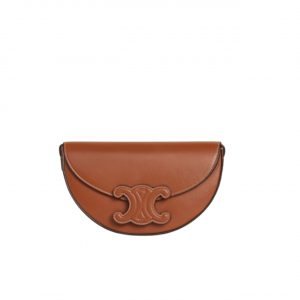 Celine Besace Cuir Triomphe In Smooth Calfskin Tan 111233Du304Lu