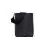 Celine Sangle Small Bucket Bag In Soft Grained Calfskin Black 26Cm 189303Ah4 38No
