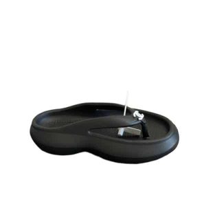 Chanel Flip Flop Sandals Black - 36 Eu 5 Us 23 5 Cm 9 2 In