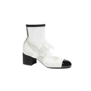Chanel Mary Janes White And Black G40097 Y56613 K5928 - 36 Eu 5 Us 23 5 Cm 9 2 In 3