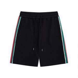 Side webbing pattern trousers - S, Black