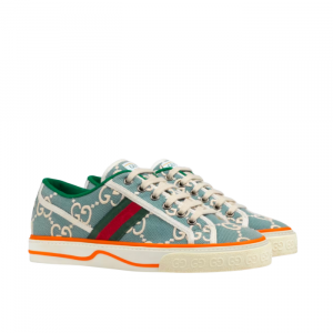 Gucci Women's Tennis 1977 Sneaker Light Blue 606110 H0G10 3460 - 41 Eu 10 Us 26 Cm 10 2 In