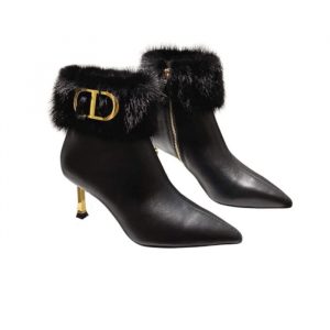 Dior Cd Ankle Boots Black - 38 Eu 7 Us 24 5 Cm 9 46 In 2