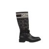 Dior Suede Leather Ankle Boots Black