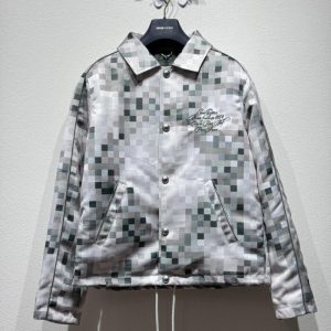 Year of the Snake Limited Edition Plaid Embroidered Coat Jacket - M