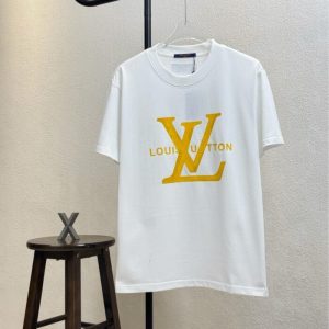 T-shirt With Big Logo Print - XL, White