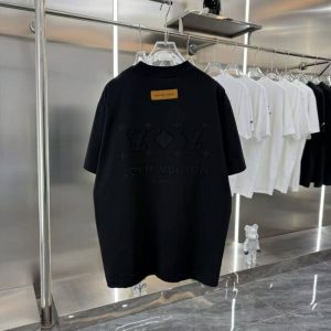 High Quality Mens Summer Crew Neck T-shirt - M, Black
