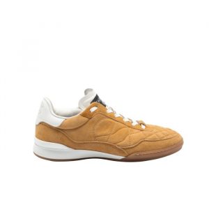 Chanel Sneakers Suede Goatskin Suede Khaki - 36 Eu 5 Us 23 5 Cm 9 2 In