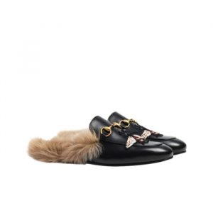 Gucci Women's Princetown Black - 35 Eu 4 Us 23 Cm 9 In