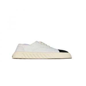 Chanel Cc Sneakers Canvas Mix In White - 36 Eu 5 Us 23 5 Cm 9 2 In 3