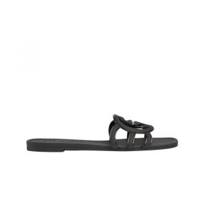 Gucci Women's Interlocking G Slide Sandal Black 780307 J8700 1000 - 40 Eu 9 Us 25 5 Cm 10 In