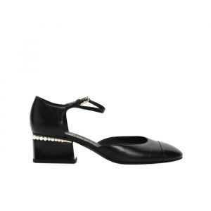 Chanel Sandals Lambskin Ivory Black G40018 - 39 Eu 8 Us 25 Cm 9 8 In - 37 Eu 6 Us 24 Cm 9 4 In
