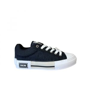 Dior B23 Low Top Oblique Canvas Sneakers Black - 35 Eu 4 Us 23 Cm 9 In