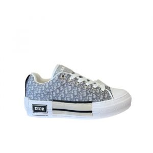 Dior B23 Low Top Oblique Canvas Sneakers Gray - 38 Eu 7 Us 24 5 Cm 9 46 In