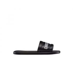 Dior Every D Slide Embossed Lambskin Black Kcq861Lbo S900 - 35 Eu 4 Us 23 Cm 9 In